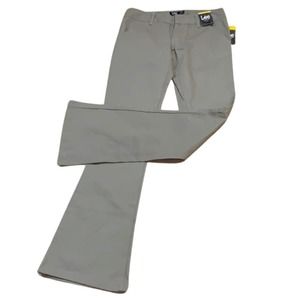 NWT Lee Lowrider Stretch Khaki Uniform Pants